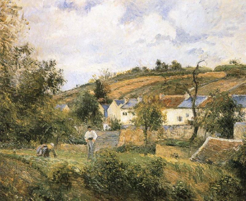 Camille Pissarro Pang map of the iceberg Schwarz